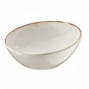 Balta porcelianinė salotinė BONNA Retro, 22 cm