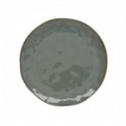 Porcelianinė pilka lėkštė Easy Life INTERIORS, 21 cm