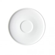 Balta porcelianinė lėkštutė po puodeliu G. BENEDIKT OPTIMO, 14 cm