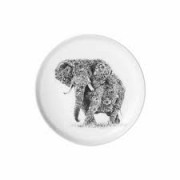 Lėkštė Maxwell & Williams African Elephant, baltos sp., 20 cm