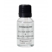 Namų kvepalų buteliukas Stoneglow MODERN CLASSIC Silver Birch & Black Pepper, 15 ml *