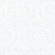 Popierinės servetėlės IHR CAMEO UNI, 25x25 cm, baltos
