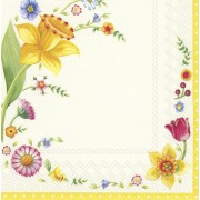 Popierinės servetėlės IHR SPRING FANTASY FLOWERS, 33x33 cm
