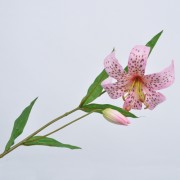 Dirbtinė rožinė lelija Silk-ka, 72cm