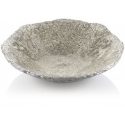 Stiklinis kreminės spalvos dubuo IVV DIAMANTE, 33cm