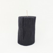 Juoda žvakė Baltic Candles  CHARCOAL, 10 cm