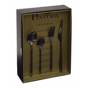 Stalo įrankių rinkinys Pintinox FLORENCE, juodas, dovanų dėžutėje, 24 d.