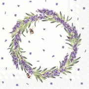 Servetėlės IHR Levander Wreath