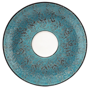Lėkštutė po puodeliu Wilmax SPLASH, mėlyna, 15 cm