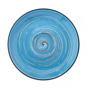 Lėkštutė po puodeliu Wilmax SPIRAL, mėlyna, 15 cm