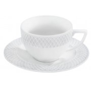 Porcelianinis puodelis su lėkštute Wilmax JULIA, 170 ml