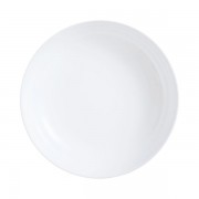 Baltos spalvos lėkštė serviravimui Luminarc FRIENDS TIME, 17 cm