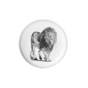 Lėkštė Maxwell & Williams African Lion, baltos sp., 20 cm