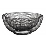 Metalinis krepšys vaisiams APS, juodos sp., 31cm*