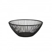Metalinis krepšelis APS SVART, juodos sp., 20x8 cm*