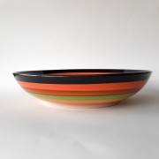 Salotinė porcelianinė, marga, 23 cm