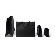 Dovanų maišelis Embacollage MATT BLACK, 20 x 8 x 15 cm
