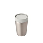 Termo puodelis Brabantia Make & Take, šviesiai pilkos sp., 0,2 l