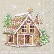 Servetėlės IHR GINGER BREAD VALLEY, kreminės sp., 33 x 33 cm