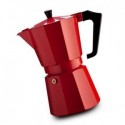 Raudonas kavinukas Espresso kavai Ghidini PEZZETTI, 6 puod. M1362R