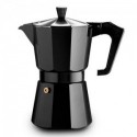 Juodas kavinukas Espresso kavai Ghidini PEZZETTI, 9 puod. M1363J