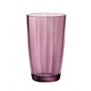 Stiklinė BORMIOLI Rocco PULSAR, rausvos sp., 470 ml