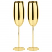 Taurės šampanui Paderno, aukso sp., 2 vnt