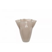 Vaza A lot ARTA smėlio spalvos, 17 cm