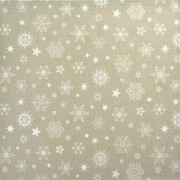 Staltiesė CRISTALLO NEVE, pilkos sp., 85 cm x 85 cm