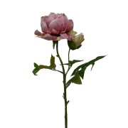 Dirbtinė gėlė Maggie PEONY SINGLE PINK GREEN, 62 cm