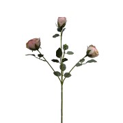 Dirbtinė gėlė Maggie ROSE SPRAY PINK, 61 cm