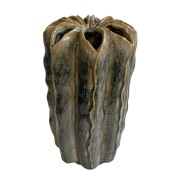 Vaza Shishi Cylinder, rudos sp., 28 cm