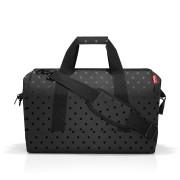 Rankinė Reisenthel ALLROUNDER, glossy dots black, 48 x 39,5 x 29 cm, L