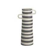 Vaza Asa RAYU striped, rankų darbo, 28 cm