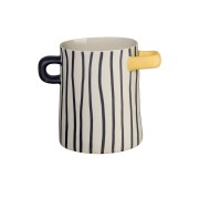 Vaza Asa RAYU vertical striped, 15,5 cm