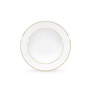 Lėkštė sriubai Wilmax DIAMOND GOLD, 22,5 cm