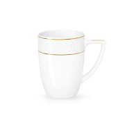Puodelis Wilmax DIAMOND GOLD, 450 ml