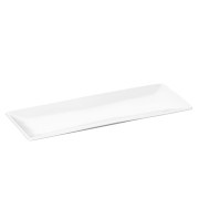 Porcelianinė lėkštė Wilmax OLIVIA, baltos sp., 36 x 14 cm