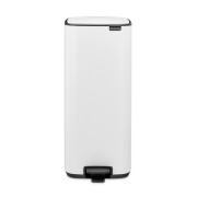 Šiukšlių dėžė Brabantia Bo, baltos sp., 30 L