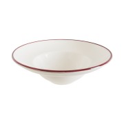 Lėkštė gili Bonna LINEA BURGUNDY, 23 cm