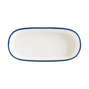 Lėkštė ovali Bonna LINEA BLUE, 14 cm