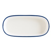 Lėkštė ovali Bonna LINEA BLUE, 18 cm