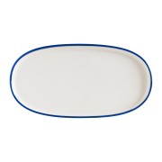 Lėkštė ovali Bonna LINEA BLUE, 21 cm