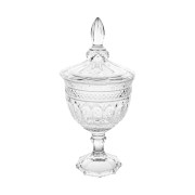 Indas su dangčiu Shishi CLEAR GLASS