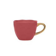 Puodelis GOOD MORNING Espresso, rausvos sp., 70 ml