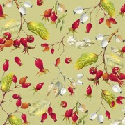 Servetėlės IHR ROSE HIPS, žalios sp., 33 x 33 cm