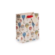 Dovaninis maišelis Art File VINTAGE TRAVEL, M 18 x 23 x 10 cm