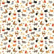 Dovanų pakavimo popierius Art File SANTA PAWS, 3 m