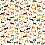 Dovanų pakavimo popierius Art File SANTA PAWS DOG, 3 m