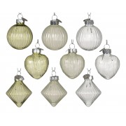 Kalėdinis žaislas figūra, įvairių sp., 1 vnt., 6 cm